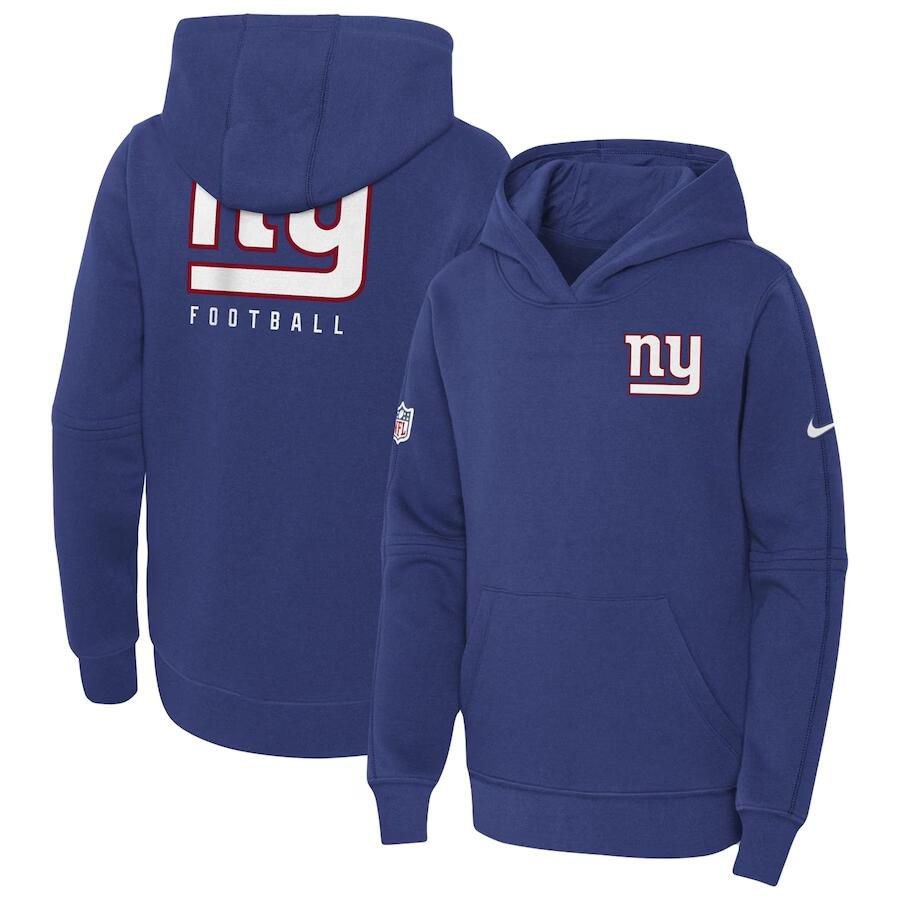 Youth 2023 NFL New York Giants blue Sweatshirt style 1